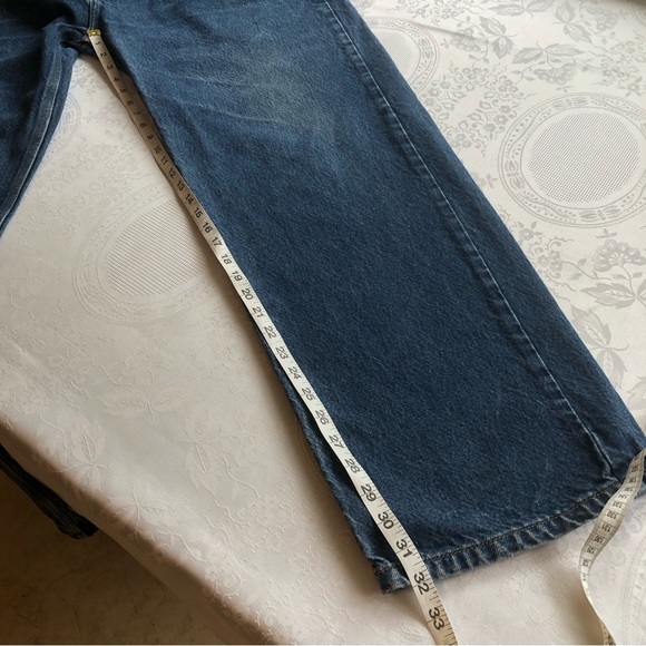 Carhartt Classic Relaxed-Fit Blue Jeans Denim Pants Men’s Size W42/L32 Casual - Picture 10 of 16